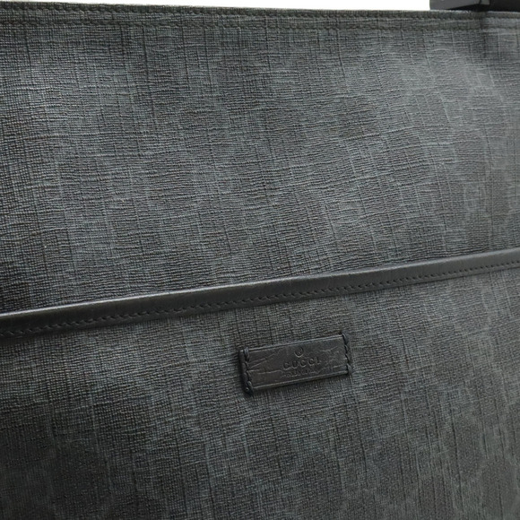 GUCCI Black Leather Shoulder Bag - Picture 9 of 9